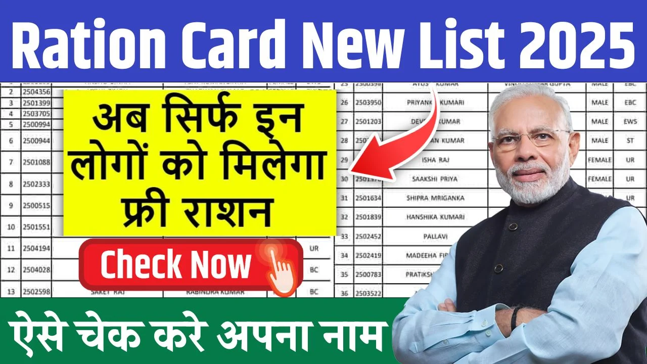 Ration Card New List